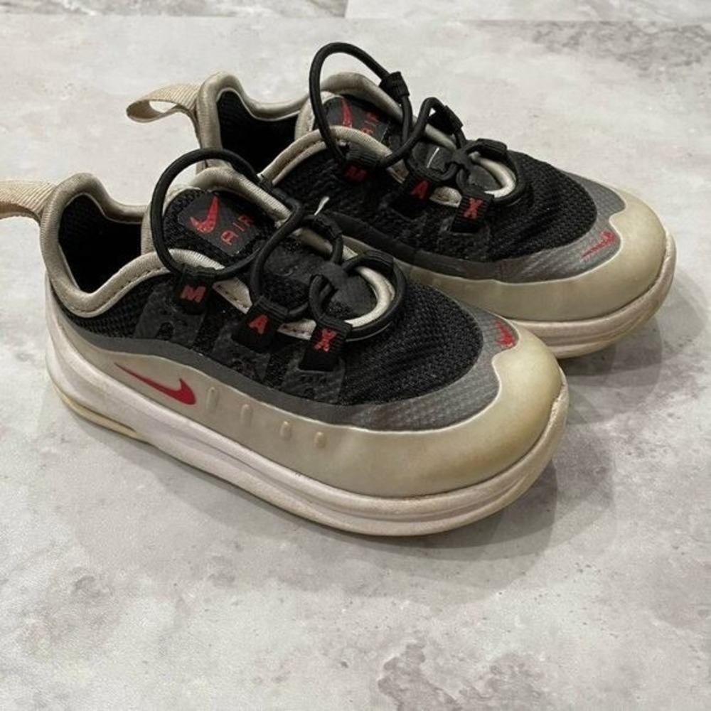 Nike Air Max Axis‎ Toddler Sneakers Black Red Grey Toddler Size 6C